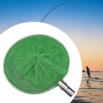 Fish Catching Net Replacement Head Stainless Steel Frame for Freshwater Practical Fishing Accessory