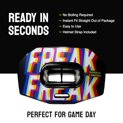 DAMAGE CONTROL Youth Football Mouth Guard – Freak - color: Freak