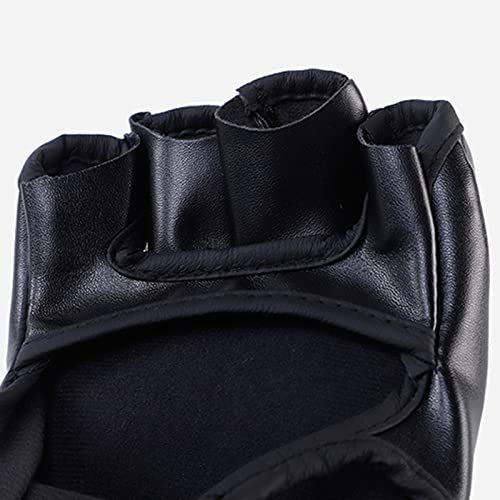 kowaku MMA Boxing Gloves, Gear Lightweight Half Mitts for Women Men Punching Heavy Bag Karate Fighting Arts Grappling, Claw of