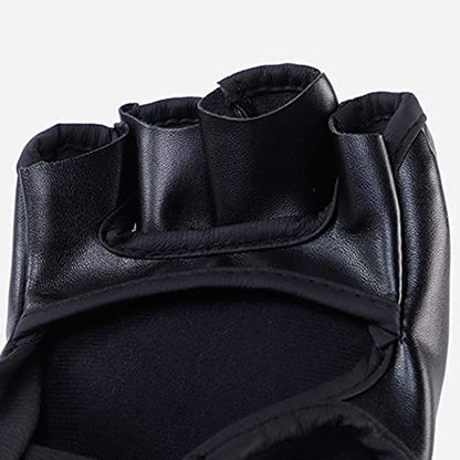 kowaku MMA Boxing Gloves, Gear Lightweight Half Mitts for Women Men Punching Heavy Bag Karate Fighting Arts Grappling, Claw of