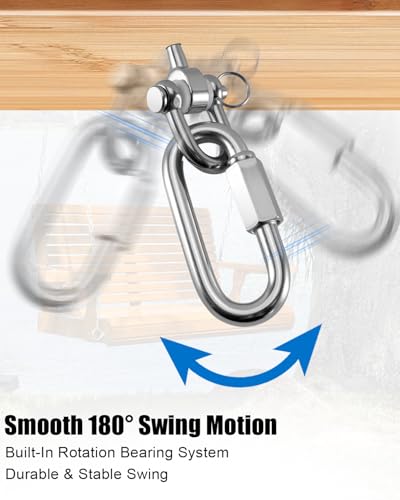 Swing Hangers Fit for Porch Hammocks Hanging Chairs Punching Bags