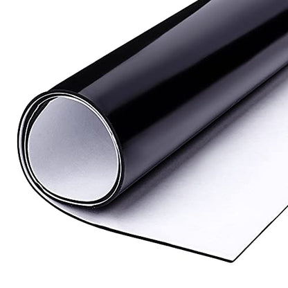 BENECREAT 4PCS Adhesive Silicone Sheet 11.8x8.2 Inch Black Nonslip Silicone Rubber Pad A4 Size 1mm Thick for Gaskets DIY Material, Supports, Leveling, Sealing, Bumpers, Protection, Abrasion, Flooring
