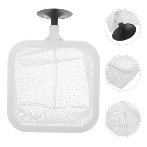WOONEKY Fine Mesh Fish Tank Isolation Net Cups Hatching Holder for Small Fish Breeding and Spawning Aquariums Easy to Install and Clean