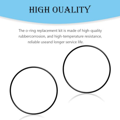A20038 A-20038 Replacement O-Ring Compatible with Fluval 104, 105, 106, 107, 204, 205, 206, 207 Motor Head Lid Seal Ring，Aquarium Filter Replacement Part（2 Pack）