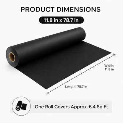 Window Darkening Film Static Cling Window Film Non Adhesive Frosted Glass Film Sun Blocking Room Privacy Window Tint for Home Office Bathroom - color: Black