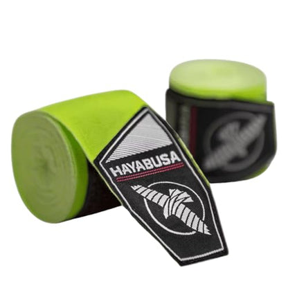 Hayabusa 4.0 Perfect Stretch Boxing Hand Wraps | Boxing Hand Wraps, Boxing Wraps, Muay Thai Hand Wraps, Wrist Wraps Boxing, Hand Wraps for Boxing Gloves, 180 Inch Hand Wraps - color: Green, size: 180"