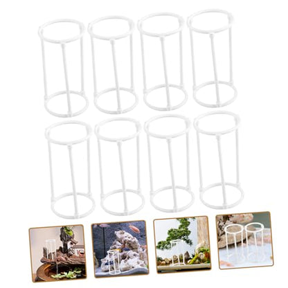 VICASKY 8pcs Humidifier Splash Guards for Fish Tank and Rockery Water Shield Easy to Install Humidifier Accessories Reusable and Splash Guard