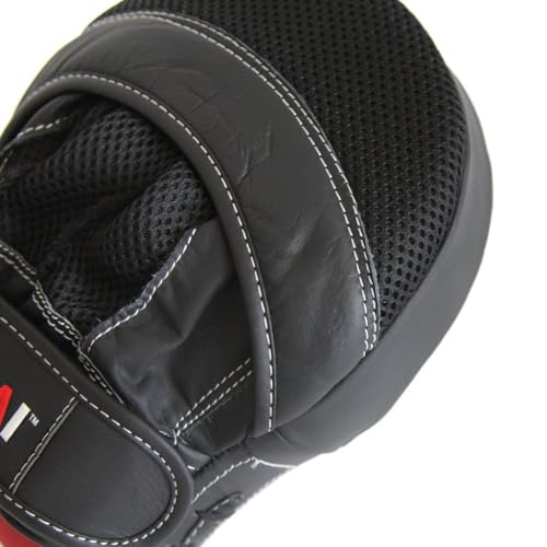 SMAI Elite85 Focus Boxing Mitts - Curved Gloves for MMA Punching Training and Sparring