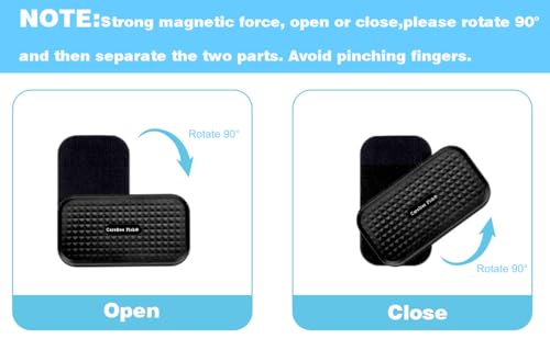 Aquarium Super Strong Magnetic Cleaner for Glass Fish Tank Magnet Brush with Algae Scrapers Floating - size: S