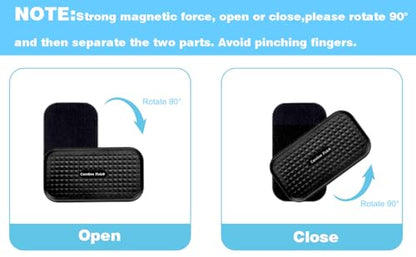 Aquarium Super Strong Magnetic Cleaner for Glass Fish Tank Magnet Brush with Algae Scrapers Floating - size: S