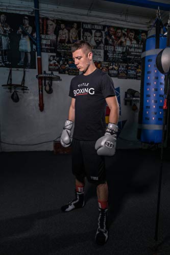 Pro Mex Pro Lace Training Gloves V 3.0 - color: Silver, size: 14 oz