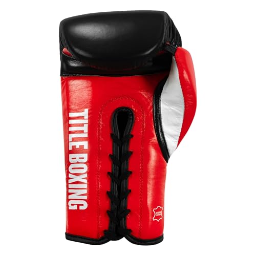 TITLE Boxing Pro Style Youth Lace Training Gloves: Youth Boxing Gloves, Boxing Gloves for Kids, Boxing Gloves Kids, Boxing Training Gloves, Boxing Equipment