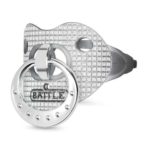 Battle Binky Oxygen Football Mouthguard | Maximum protection for safe secure fit, Built-in airflow channels, No boiling required, Advanced composite material - color: Diamond