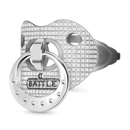 Battle Binky Oxygen Football Mouthguard | Maximum protection for safe secure fit, Built-in airflow channels, No boiling required, Advanced composite material - color: Diamond