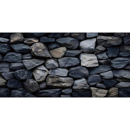 AWERT 36x24 inchesReptile Habitat Background Underwater Stone Aquarium Background Black Stone Decorative Background Rock Wall Nature Landscape Fish Tank Background Decor