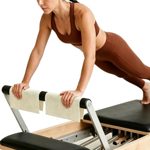 Pilates Non Slip Mat Hand Workout Pads Foldable Grips Gloves
