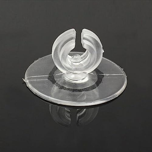 Aquarium Fish Tank Suction Cup Clips Air Tube Holders Reusable Hose Holder Clips for Fish Tank, Air Line Tubing