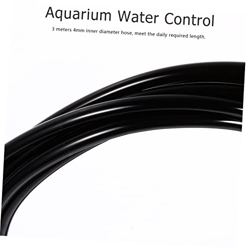 Adjustable Aquarium Hose Kit with Tubing Connectors for Flow Control Soft Silicone for Fish Tank Applications