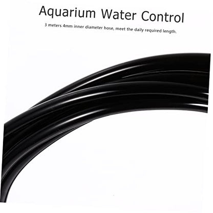 Adjustable Aquarium Hose Kit with Tubing Connectors for Flow Control Soft Silicone for Fish Tank Applications