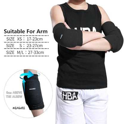 EULANT Elbow Pads for Kids,Child Elbow Pads with Thicken Sponge Padding