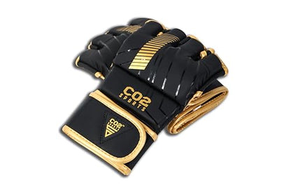 MMA Gloves for Men & Women – Hybrid Open Palm Sparring Gloves for Kickboxing, Heavy Bag, Boxing, UFC, Muay Thai, Martial Arts Training
