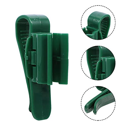 balacoo 4pcs Plastic Aquarium Clips for Fish Tank Hose Holder Multi-functional Fixing Clamps for Inlet Outlet Tubes Water Pipe Fixing