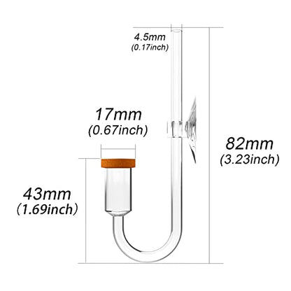 Fzone Neo CO2 Diffuser with Customized Ceramic from South Korea(M-17mm) - size: M-17mm