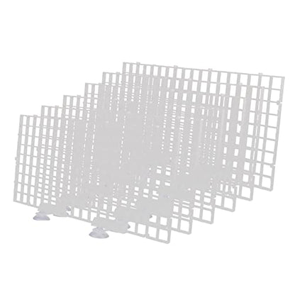 Kisangel 1 Set Fish Tank Divider Aquarium Isolation Board for Breeding Separating Fish Designed for Use Aquatic Environments