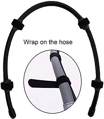 Universal Adjustable Shape Drain Hose Guide Assembly for Kitchen Sink Laundry Tub Washing Machine Discharge Hose Clip Hose Holder Fits All Drain Hose - You can Mold it to fit Your Needs.