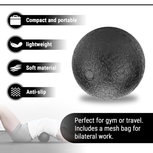 EPP Foam Massage Ball Deep Tissue Myofascial Release for Yoga Fitness - size: Single Ball 3.9 Inch