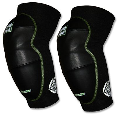 Ring to Cage Deluxe MiM-Foam Elbow Pads - Leather for Muay Thai, MMA, Kickboxing, Stand up, - size: Large