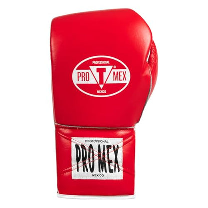 Title Boxing Pro Mex Professional Edge Lace Training/Sparring Boxing Gloves - color: Red, size: 14 oz