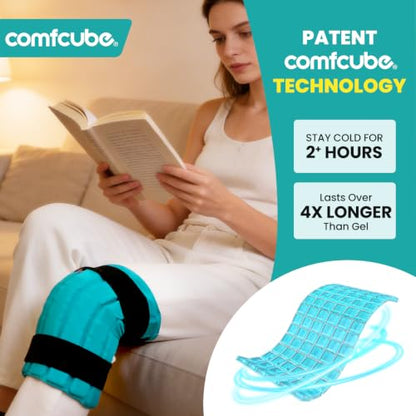 Ice Pack for Knee Pain Relief, 2 Hours Long Lasting Cold Therapy - style: Knee