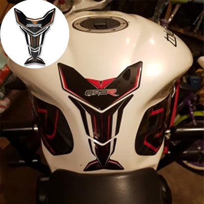 Motorcycle 3D Tank Pad Compatible with Triumph Street Triple Daytona 675 765R RS Stickers Gas Kit Knee Fish Bone Tank Pad Decals Fit for 675 765 R RS Stickers Decals Tank Protection Waterproof (A-18) - color: A-18