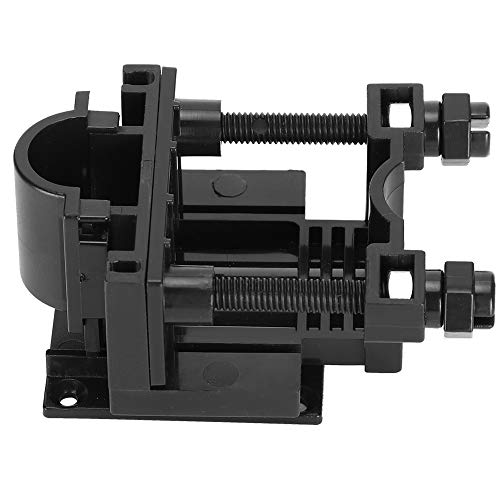 2Pcs Multifunction Fixed Clamp, Aquarium Water Tube Clip Hook Controller, Fish Tank Accessories Organizer with Screws and Nuts, Acrylic Adjustable Clamp for Aquarium Pipes and Wire
