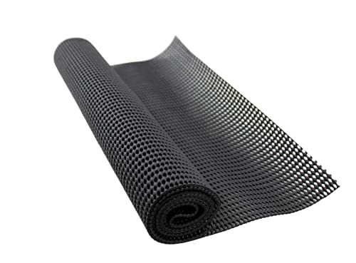 Non-Adhesive Shelf & Drawer Liner 12" x 36" Black – Non Slip Grip Liner, Cut to Fit Cabinet Drawer Mat for Kitchen Shelves, Desks & Storage – Dependable Industries Inc. Essentials