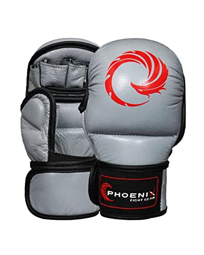Flight MMA Training Gloves - color: Grey, size: Small