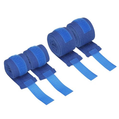 PATIKIL Boxing Hand Wraps Length Elastic Boxing Wraps - color: Blue, size: 98 Inch/197 Inch