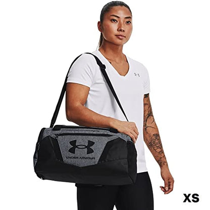 Under Armour Undeniable 5.0 Duffle - color: Pitch Gray Medium Heather (012)/Black, size: Small (40L)