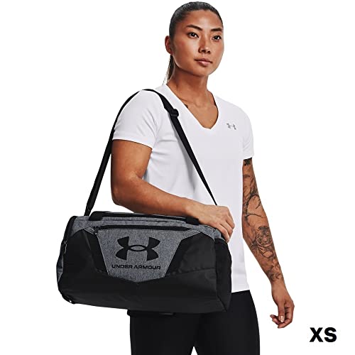 Under Armour Undeniable 5.0 Duffle - color: Pitch Gray Medium Heather (012)/Black, size: Large (101L)