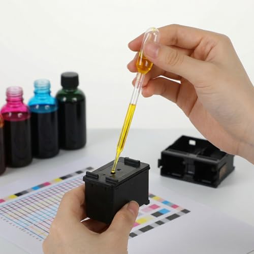 1000 Pcs 1ml Disposable Plastic Transfer Pipettes, Clear Graduated Eye Dropper for Essential Oils, Home Use, Science Class, Lab Experiments, Make up Tool