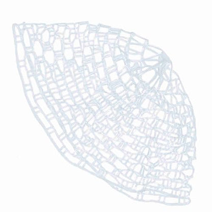 Keenso 1pc Soft Rubber Fishing Net Snag Proof Portable Fly Replacement Mesh Bag Guadino A Maglie Grandi in Silicone - size: Medium size 100CM, style: Medium Size 100cm