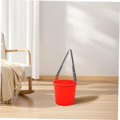 Happyyami Heavy Duty Stainless Steel Bucket Holder Clip Versatile Mower Bucket and Horse Supply Tool Easy to Install Anti-Scald Bowl Clip for Handled