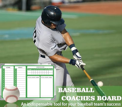 Magnetic Baseball Coach Board, Softball Coach Board, Baseball Accessories - color: Baseball-green