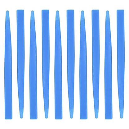 10 Pcs Dental Plastic Spatulas,Angzhili Mixing Spatula for Impression Material Alginate Plaster Mixing Tools