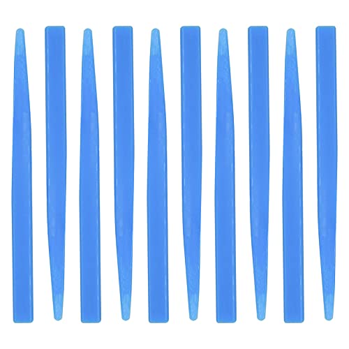 10 Pcs Dental Plastic Spatulas,Angzhili Mixing Spatula for Impression Material Alginate Plaster Mixing Tools