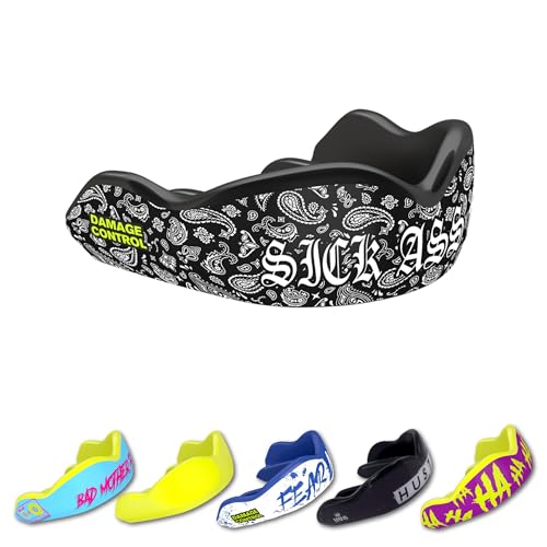 DAMAGE CONTROL High-Impact Sports Mouth Guard – Sick - color: Sick A** Foo, size: Adult