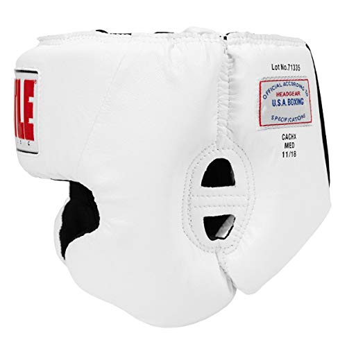 TITLE Boxing Classic USA Competition Headgear - Protective Gear for Sparring and Martial Arts, USA Boxing Approved - color: White, size: X-Large