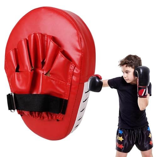 Boxing Target Pad Thick Adjustable Curved Focus Punching Training Hand Pads | Hand Target Training Hand Pads for Kickboxing Karate Thai