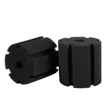 Aquarium Filter Sponge Replacement 4 Pack, Black Aquarium Foam Media for 380 Filter Use, Bio Sponge Pads for Freshwater and Saltwater Displays Replacement